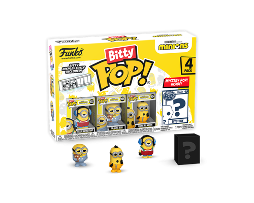 Funko Bitty POP! Minions - Roller Skating Stuart 4PK