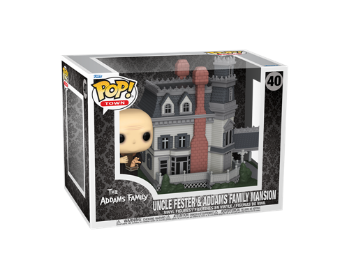 Funko POP! Town: AFC - Addams Home w/Uncle Fester