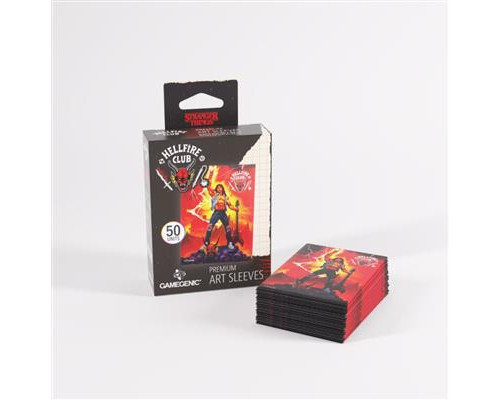 Gamegenic - Stranger Things - Hellfire Club Art Sleeves Eddie Munson