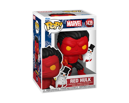 Funko POP! Marvel: Holiday S4 – Red Hulk with snowman