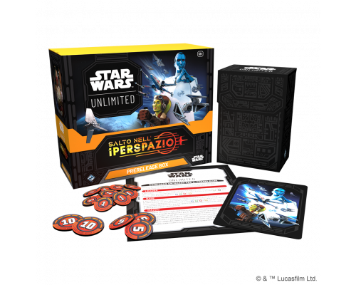 FFG - Star Wars: Unlimited - Jump to Lightspeed Prerelease Box - IT