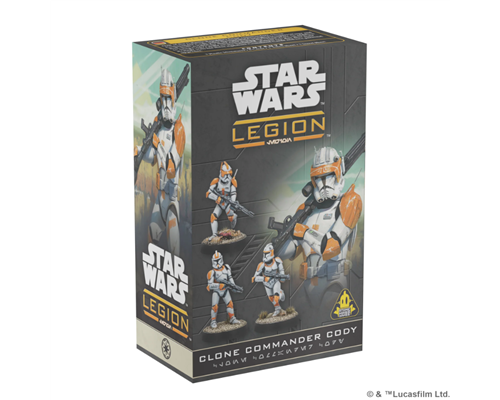 Star Wars Legion - Clone Commander Cody  - EN/DE/SP/FR