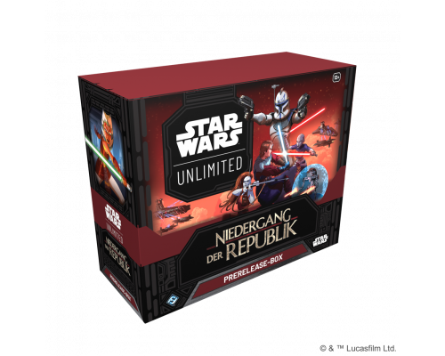 FFG - Star Wars: Unlimited - Twilight of the Republic Prerelease Box - DE