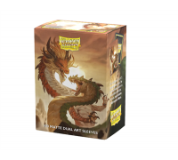 Dragon Shield Sleeves - Standard size - Matte Dual Art - Wood Snake 2025 (100 Sleeves)