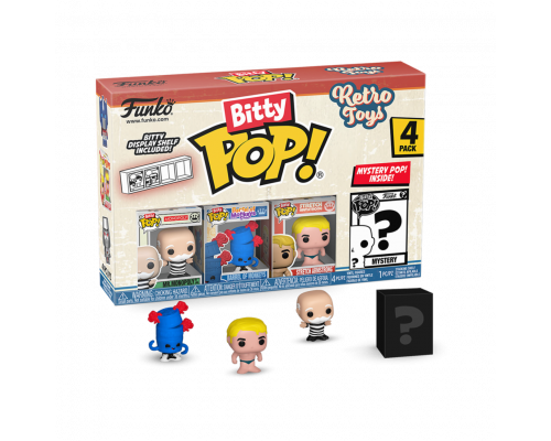 Funko Bitty POP! Retro Toys - Mr. Monopoly 4PK
