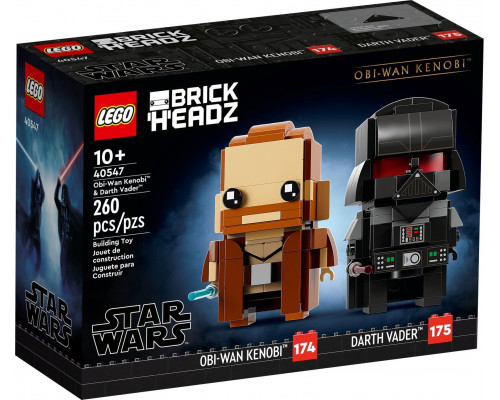 LEGO BrickHeadz Obi-Wan Kenobi i Darth Vader (40547)