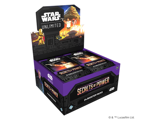 FFG - Star Wars: Unlimited - Secrets of Power Booster Display (24 Booster) - EN