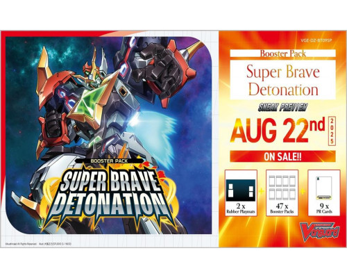 Cardfight!! Vanguard - VGE-DZ-BT09 Super Brave Detonation Sneak Preview Kit - EN