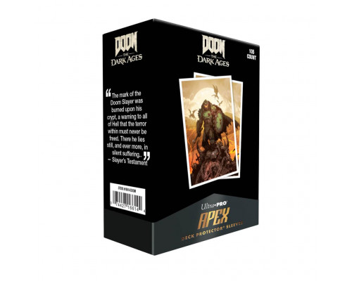 UP - DOOM 105ct Apex Deck Protector Sleeves 2 for Bethesda - Doom