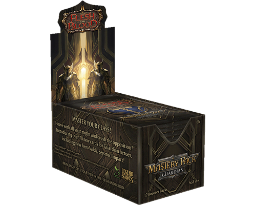 Flesh & Blood TCG - Mastery Pack Guardian Booster Display (12 Booster) - EN