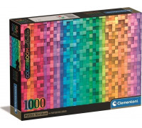 Clementoni CLE puzzle 1000 Compact Colorboom Pixel 39782