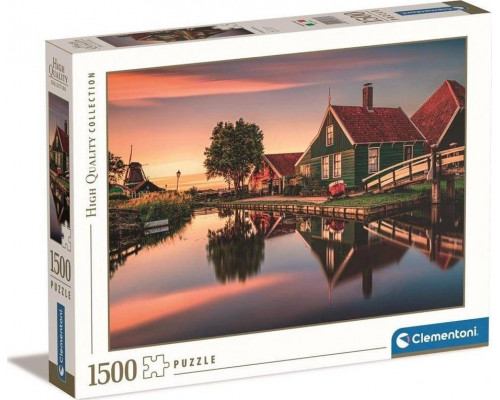 Clementoni CLE puzzle 1500 HQ Zaanse Schans 31696