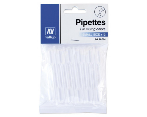 Vallejo - Accessories - Pipettes Small Size 12x1 ml