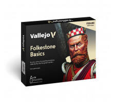Vallejo - Model Color / Figure / 16 colors set - Folkestone Basics  18 ml