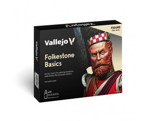 Vallejo - Model Color / Figure / 16 colors set - Folkestone Basics  18 ml