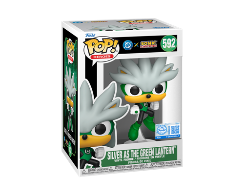 Funko POP! Heroes: JLA & Sonic- Silver/GL