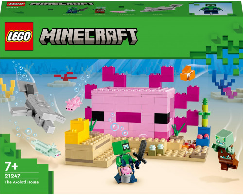 LEGO Minecraft® The Axolotl House (21247)