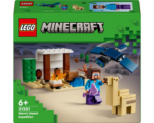 LEGO Minecraft Pustynna wyprawa Steve’a (21251)