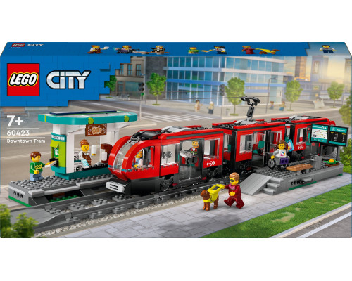 LEGO City Tramwaj miejski ze stacją (60423)