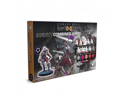 Infinity: Infinity Combined Army Paint Set Harbinger Paramedic exclusive  - EN