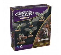 Heroscape Rising Tide - Wing Commander Tuck Harrigan and Vorid Glidestrikers Army Expansion  - EN