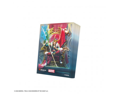 Magic: The Gathering | Marvel Super Heroes Premium Art Sleeves - Loki/Doctor Doom