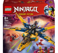 Ninjago Ras i burzowy superodrzutowiec Arina (71833)