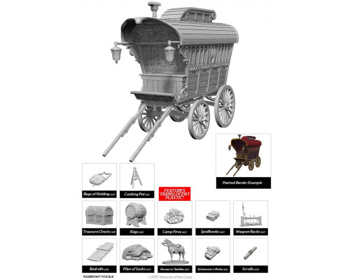 D&D Nolzur’s Marvelous Miniatures: Adventurer's Campsite