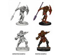 D&D Nolzur’s Marvelous Miniatures: Dragonborn Male Fighter with Spear