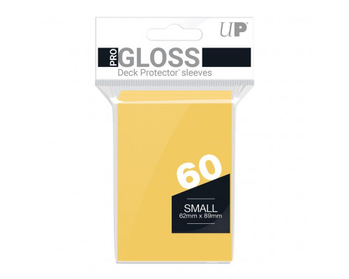 UP - Small Sleeves - Yellow (60 Sleeves)