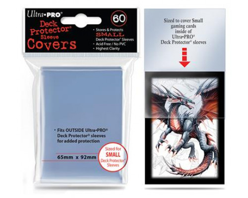 UP - Small Deck Protector Sleeve Covers - (60 Sleeves)