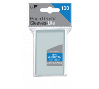 UP - Lite Mini American Board Game Sleeves 41mm x 63mm (100 Sleeves)