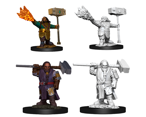D&D Nolzur’s Marvelous Miniatures: Male Dwarf Cleric