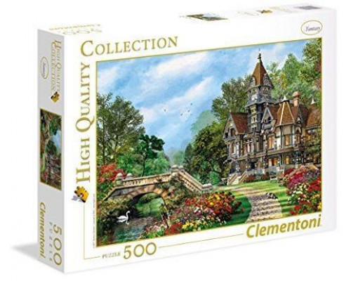 Clementoni Puzzle, 500 elementów. Old Waterway Cottage (35048 CLEMENTONI)