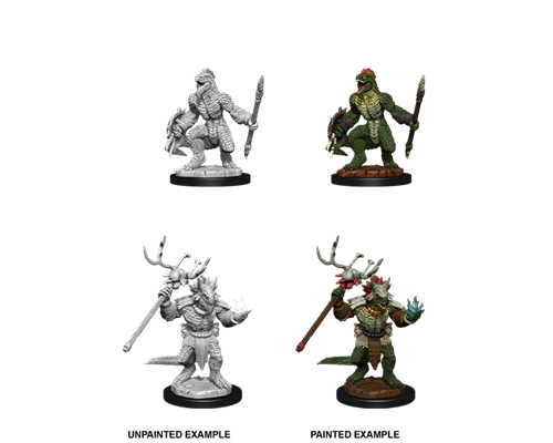 D&D Nolzur's Marvelous Miniatures: Lizardfolk & Lizardfolk Shaman