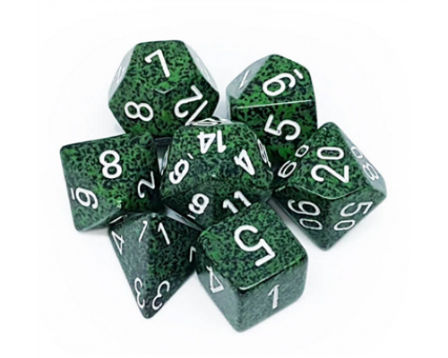 Chessex Speckled Polyhedral 7-Die Set - Recon