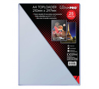 A4 Toploader 25ct (210mm x 297mm)