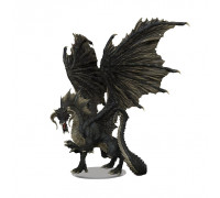 D&D Icons of the Realms: Adult Black Dragon Premium Figure