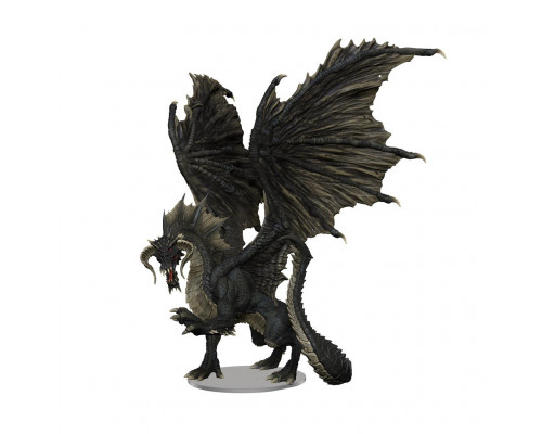 D&D Icons of the Realms: Adult Black Dragon Premium Figure