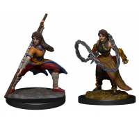 D&D Nolzur's Marvelous Miniatures: Human Monk  Female