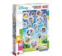 Clementoni Puzzle 60 maxi Super kolor Disney classic