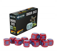 Bolt Action - Bolt Action Orders Dice - Maroon (12)