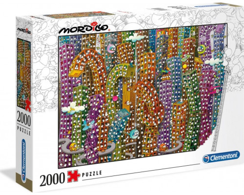 Clementoni Puzzle 2000 elementów Mordillo The Jungle