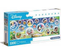 Clementoni Puzzle 1000 elementów panorama Disney Postacie z bajek (39515)