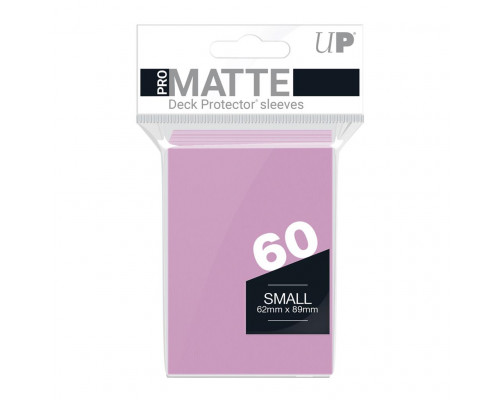 UP - Small Sleeves - Pro-Matte - Pink (60 Sleeves)