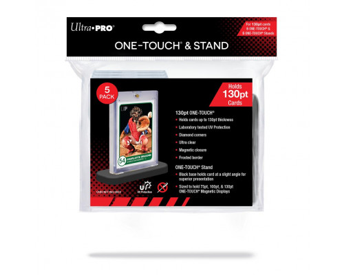 UP - 130PT UV ONE-TOUCH & Stands 5-pack