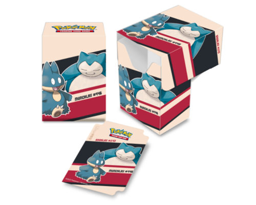 UP - Snorlax & Munchlax Full View Deck Box for Pokémon