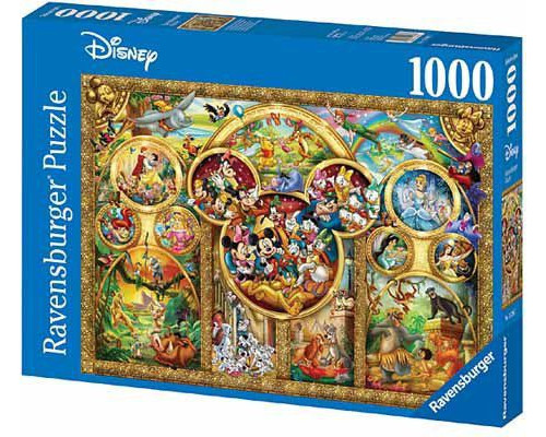 Ravensburger 1000 Disney najpiękniejsze motywy - 152667