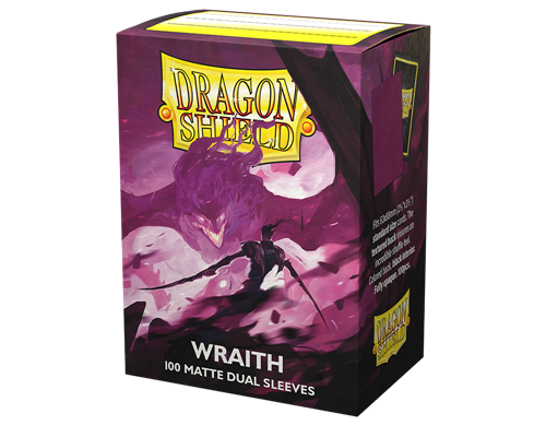 Dragon Shield Dual Matte Sleeves - Wraith 'Alaric, Chaos Wraith' (100 Sleeves)