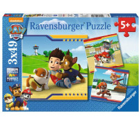 Ravensburger Puzzle 3w1, Psi Patrol - Najlepsi Przyjaciele (RAP 093694)
